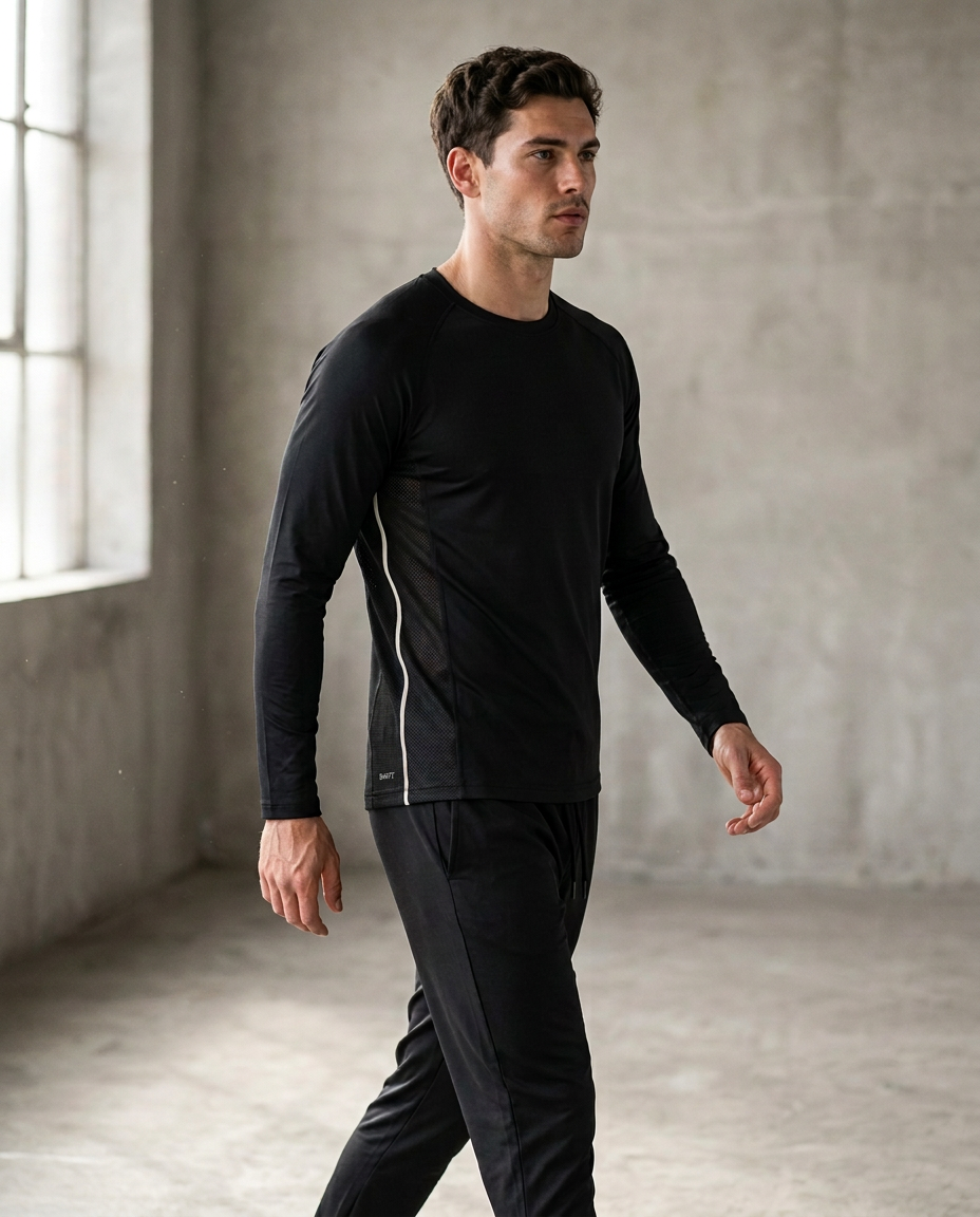 SHIFT Base Layer Long Sleeve in Black