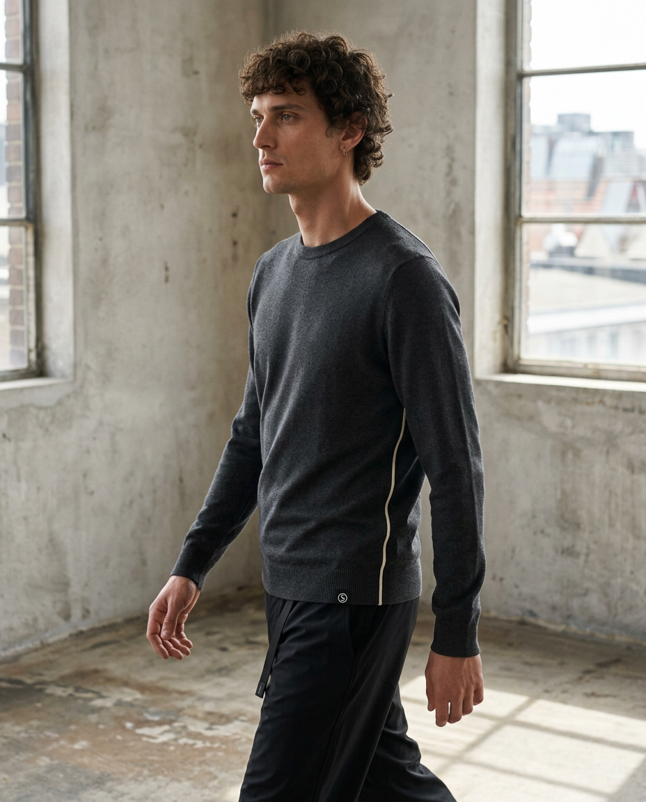 SHIFT Merino Crew Sweater view 2