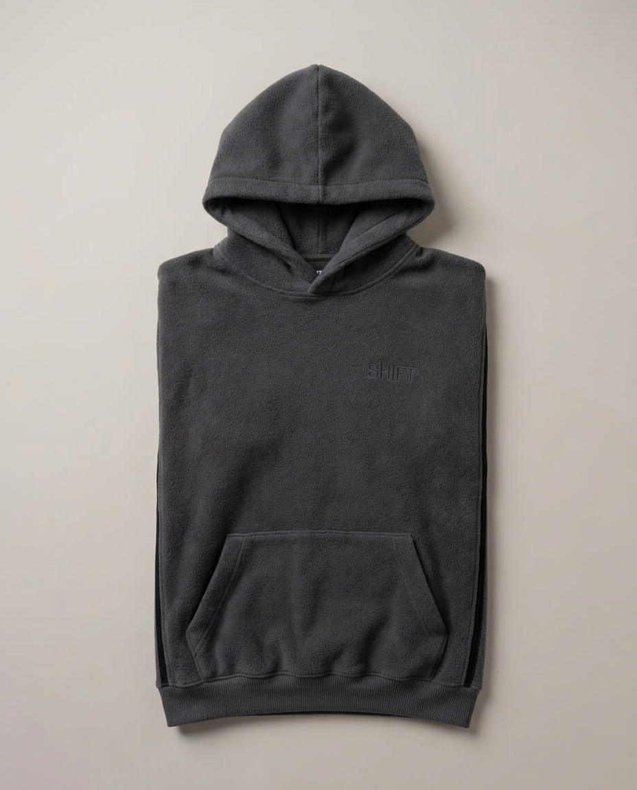 SHIFT Oversized Fleece Hoodie view 3