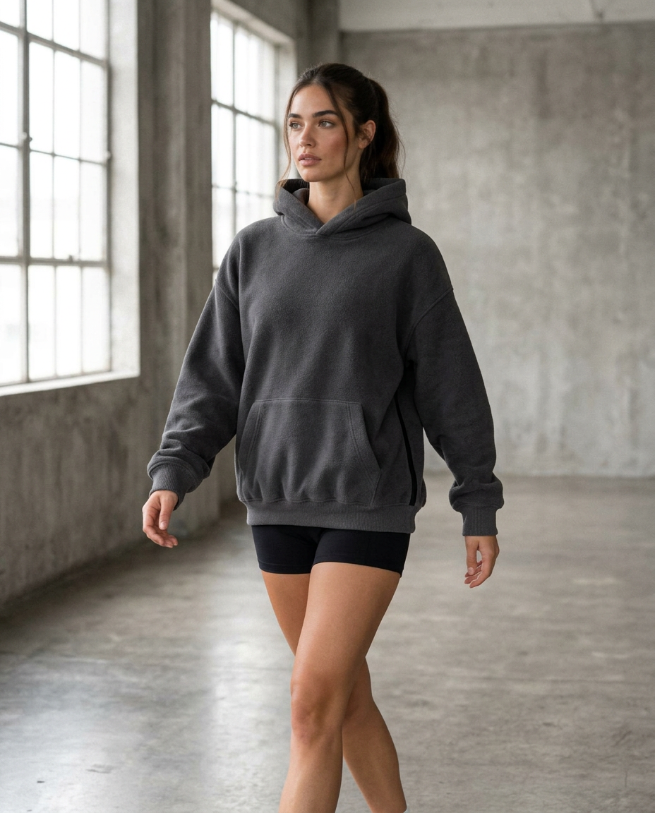 SHIFT Oversized Fleece Hoodie view 2