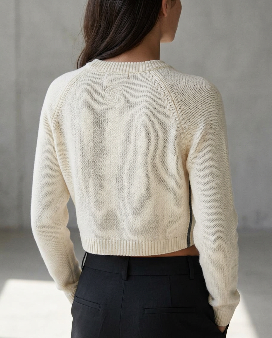 SHIFT Cropped Sweater view 4