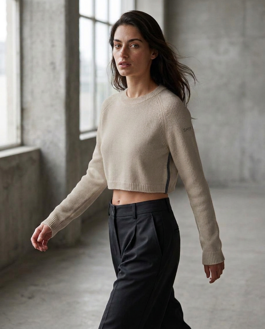 SHIFT Half-Zip Fleece in Stone